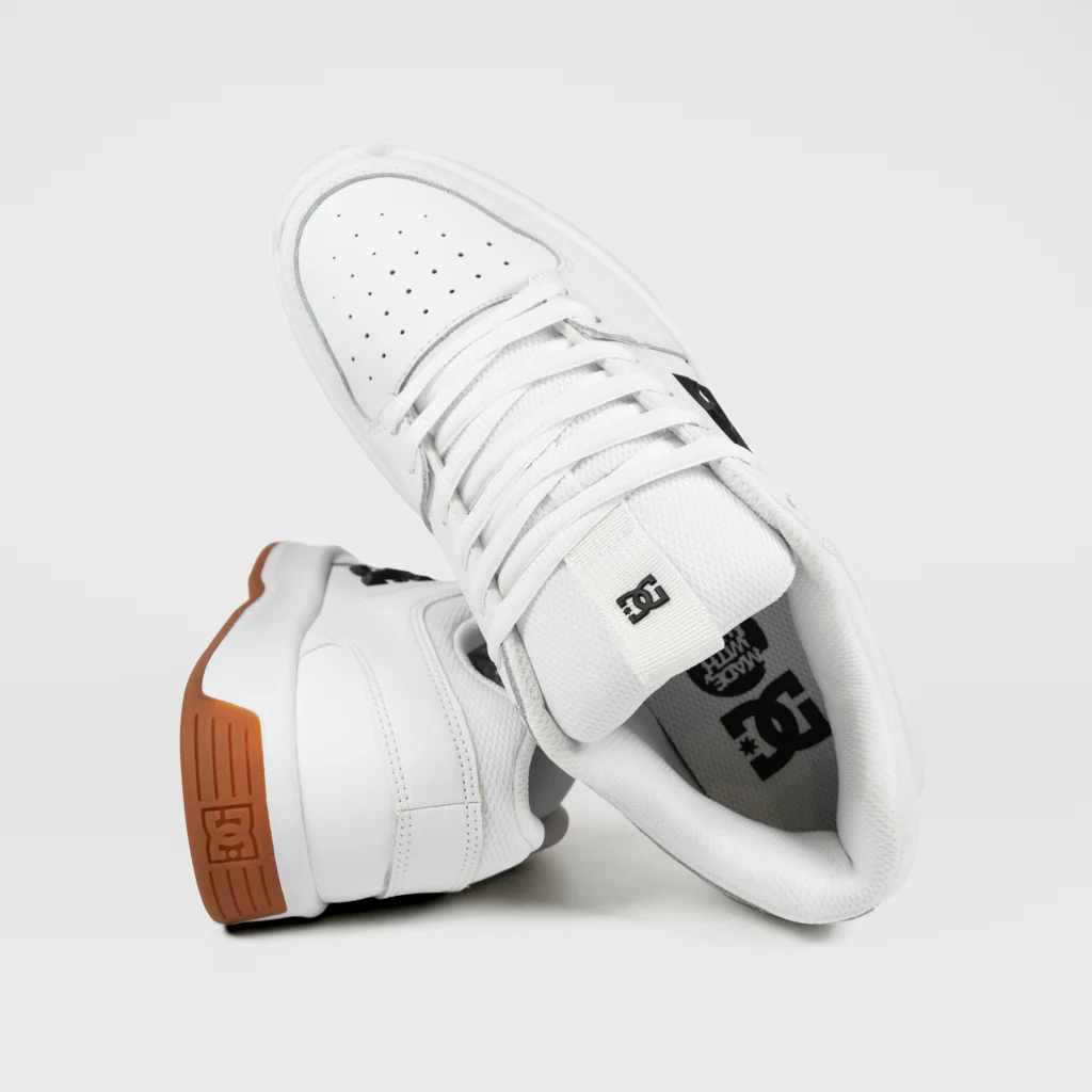 DC Shoes - Lynx Zero Shoes - White / White / Gum - Image 4
