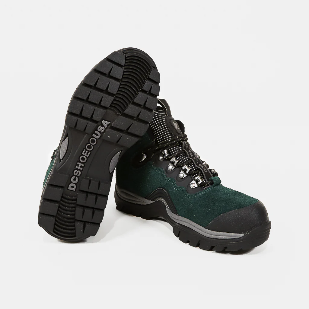 DC Shoes - POP Trading Co. Navigator Shoes - Black / Green - Image 3