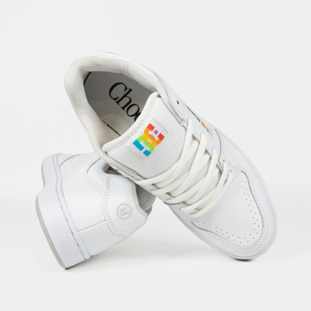 DC Shoes - Rave Skateboards Manteca 4 Shoes - White - Image 4
