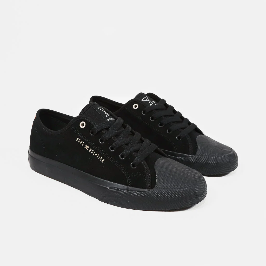 DC Shoes - Sour Solution Manual RTS Shoes - Black / Black - Image 2