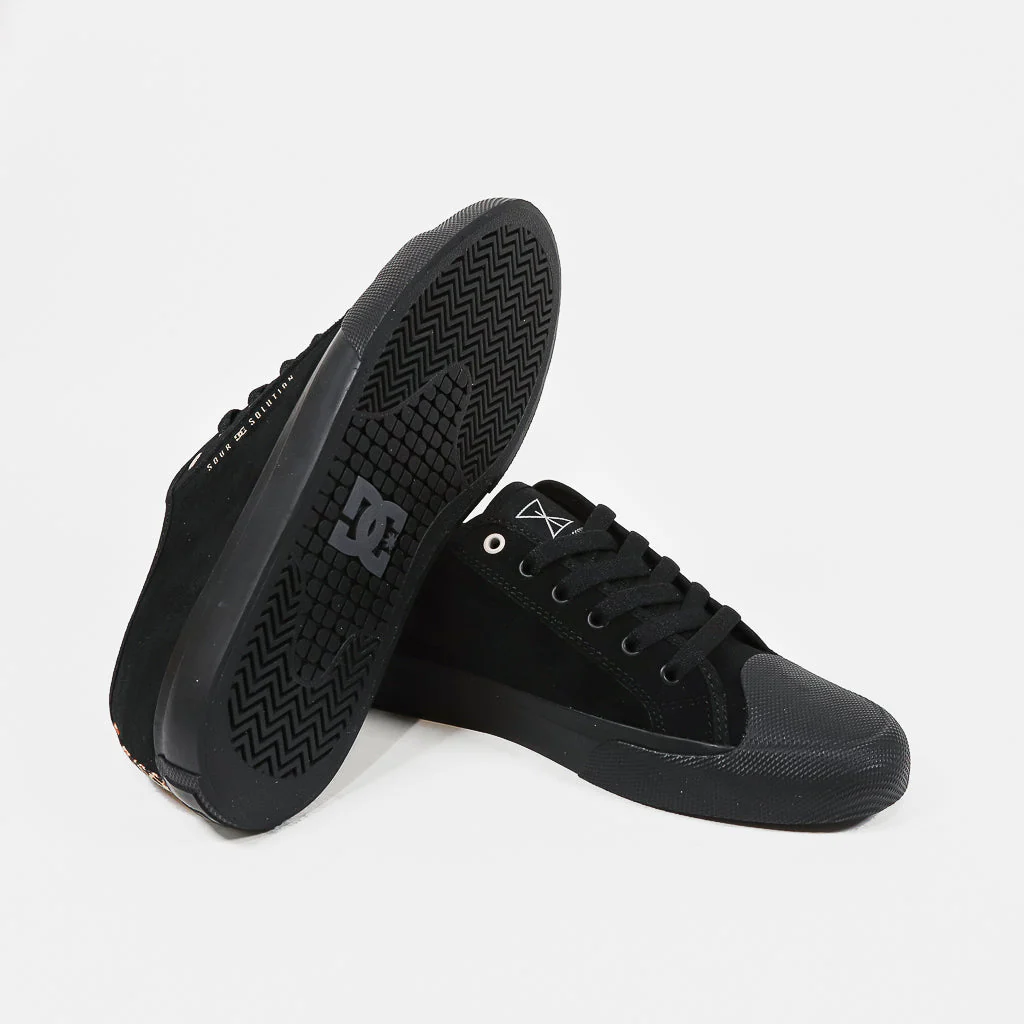 DC Shoes - Sour Solution Manual RTS Shoes - Black / Black - Image 4