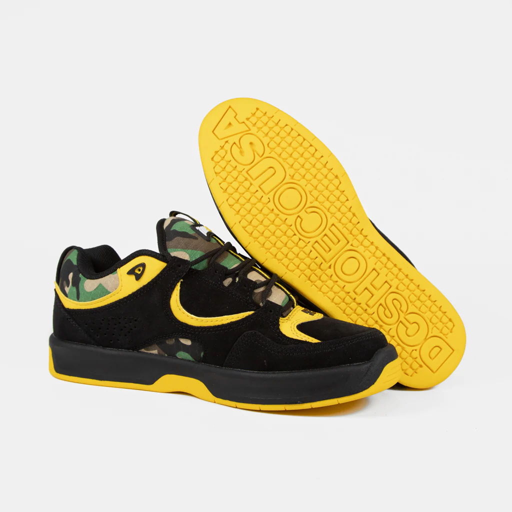 DC Shoes - Thrasher x Kalynx Shoes - Black / Yellow / Camo - Image 3