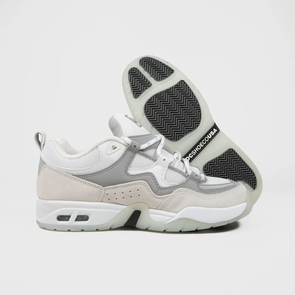 DC Shoes - Supertour Truth OG Shoes - White / Grey - Image 3