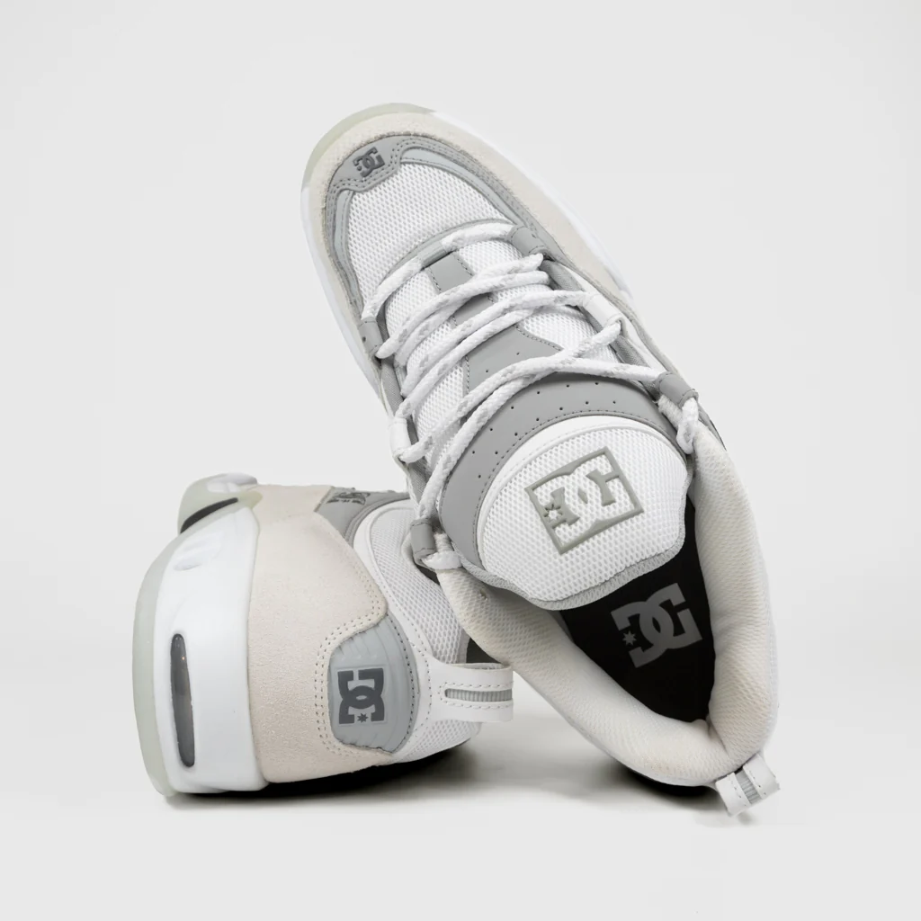 DC Shoes - Supertour Truth OG Shoes - White / Grey - Image 4