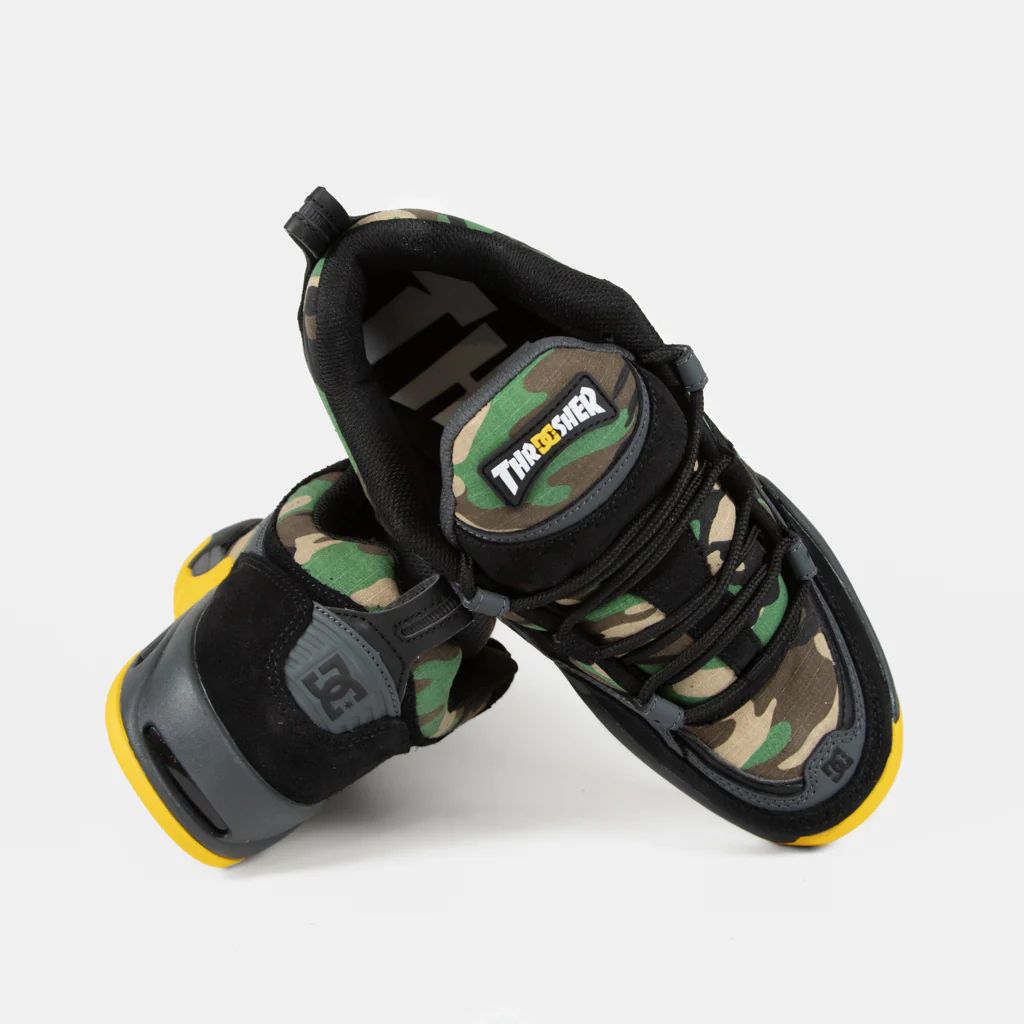 DC Shoes - Thrasher x Truth OG Shoes - Black / Camo - Image 4
