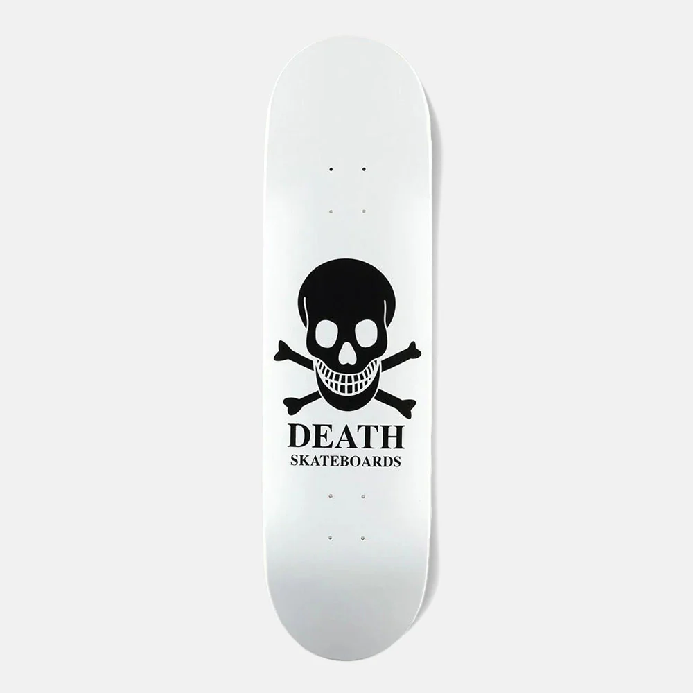 Death Skateboards - 8.5" OG Skull Deck - White