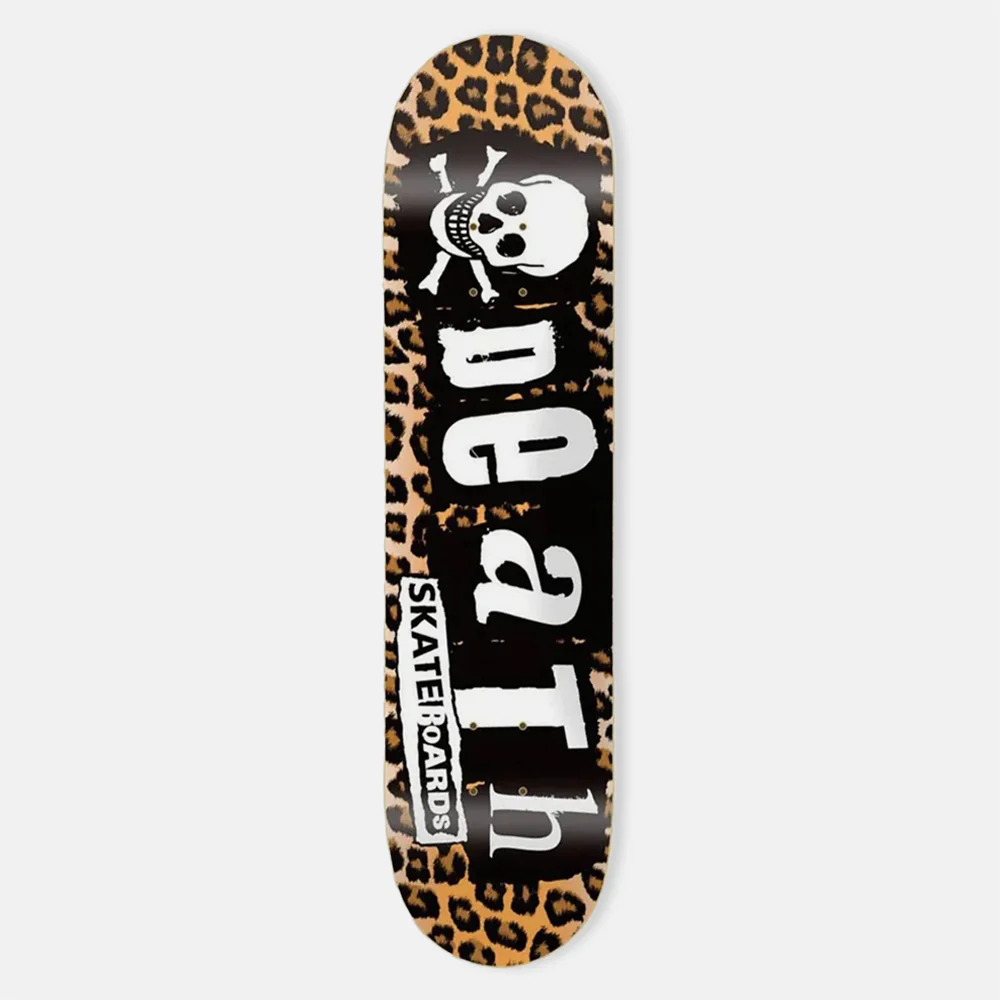 Death Skateboards - 8.25" Leopard Punk Deck