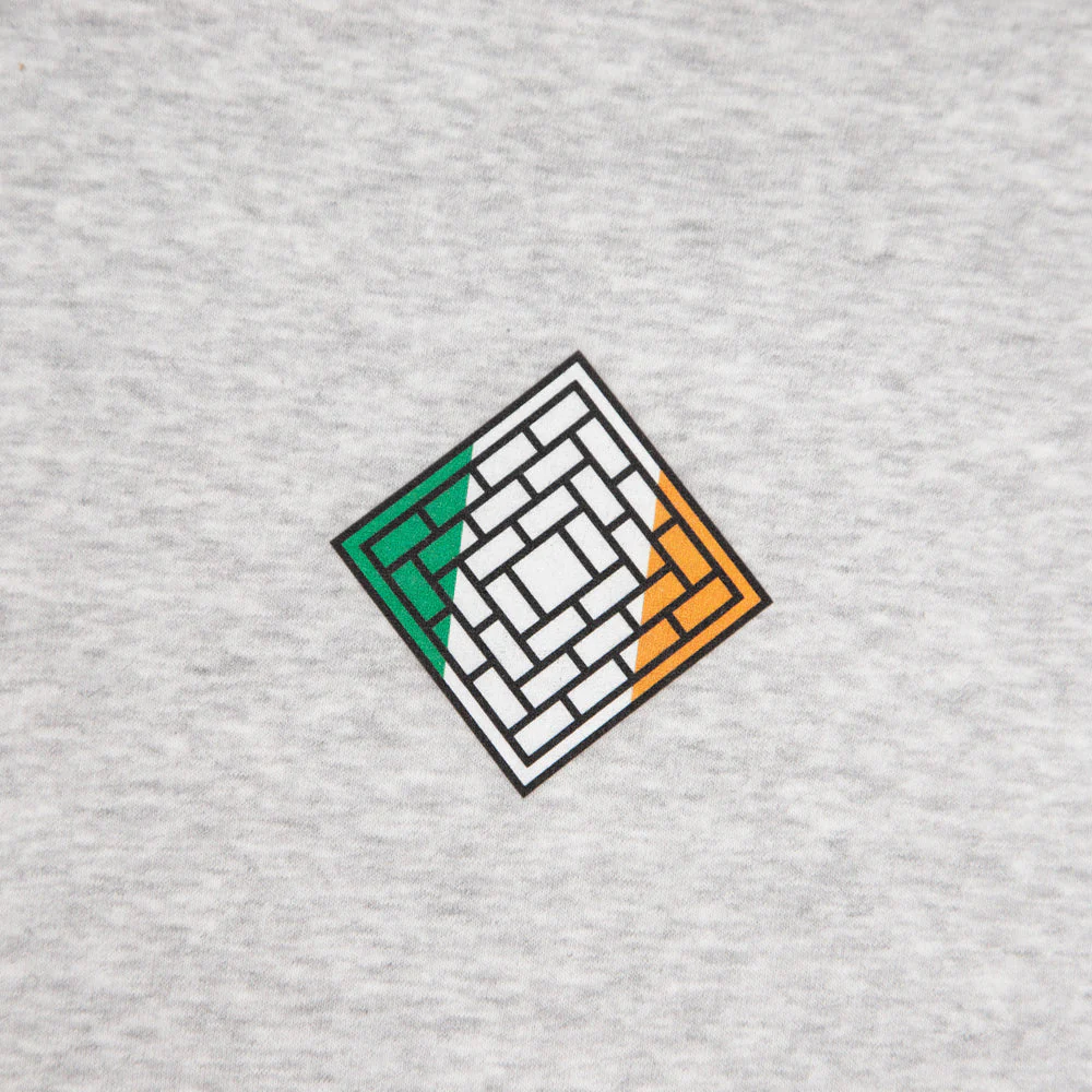 The National Skateboard Co. - DEE COLLINS HOODED SWEATSHIRT - WHITE HEATHER GREY - Image 4