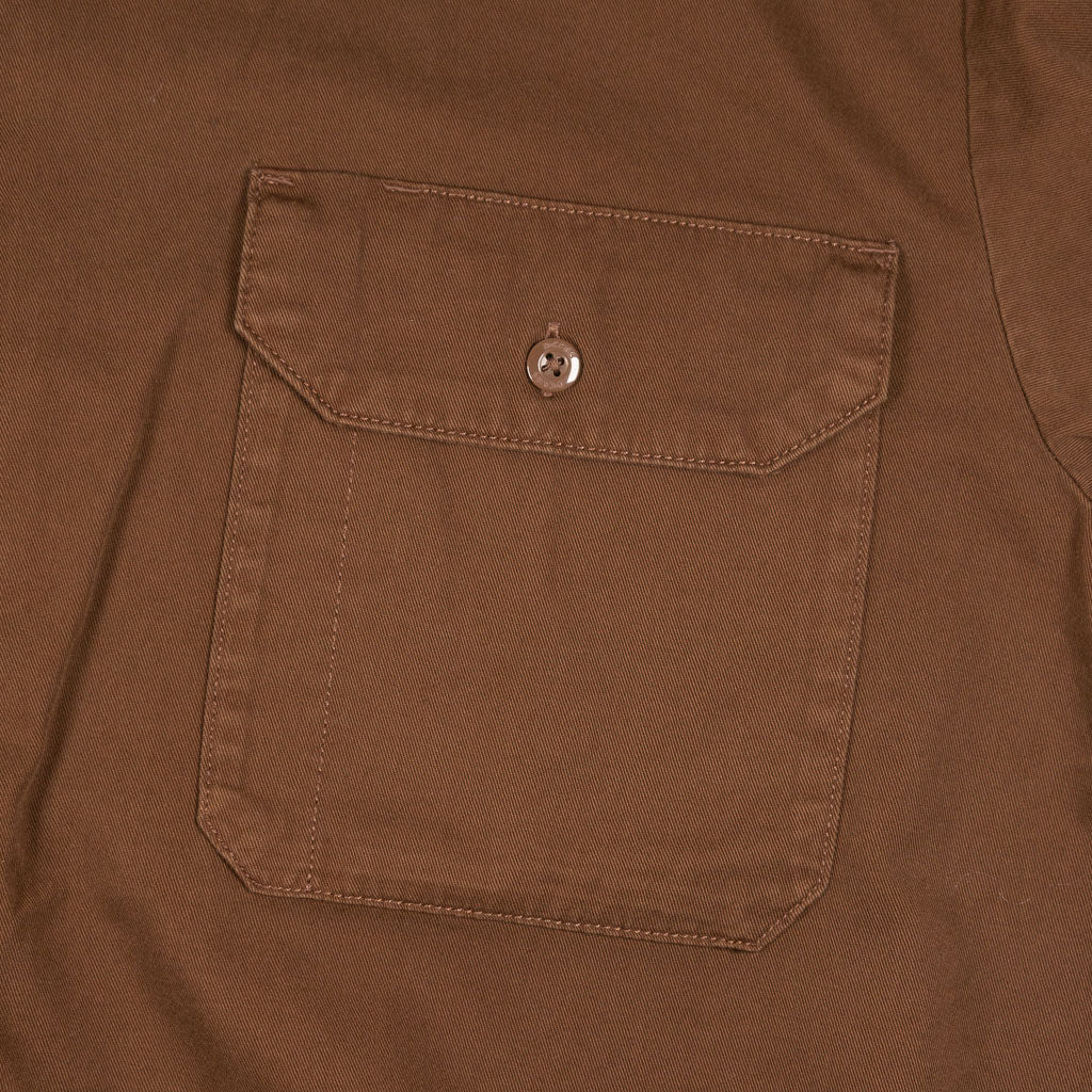 Dickies - 247 Short Sleeve Work Shirt - Brown - Image 2
