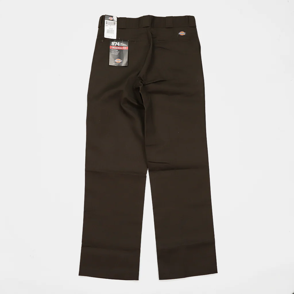 Dickies - 874 Original Fit Work Pant - Dark Brown - Image 2