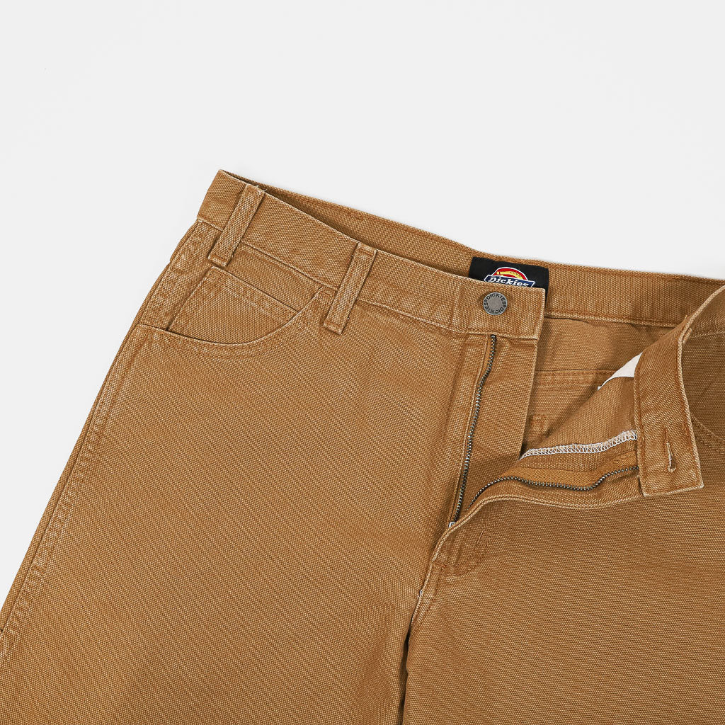 Dickies - Canvas Carpenter Pant - Stone Washed Brown Duck - Image 3