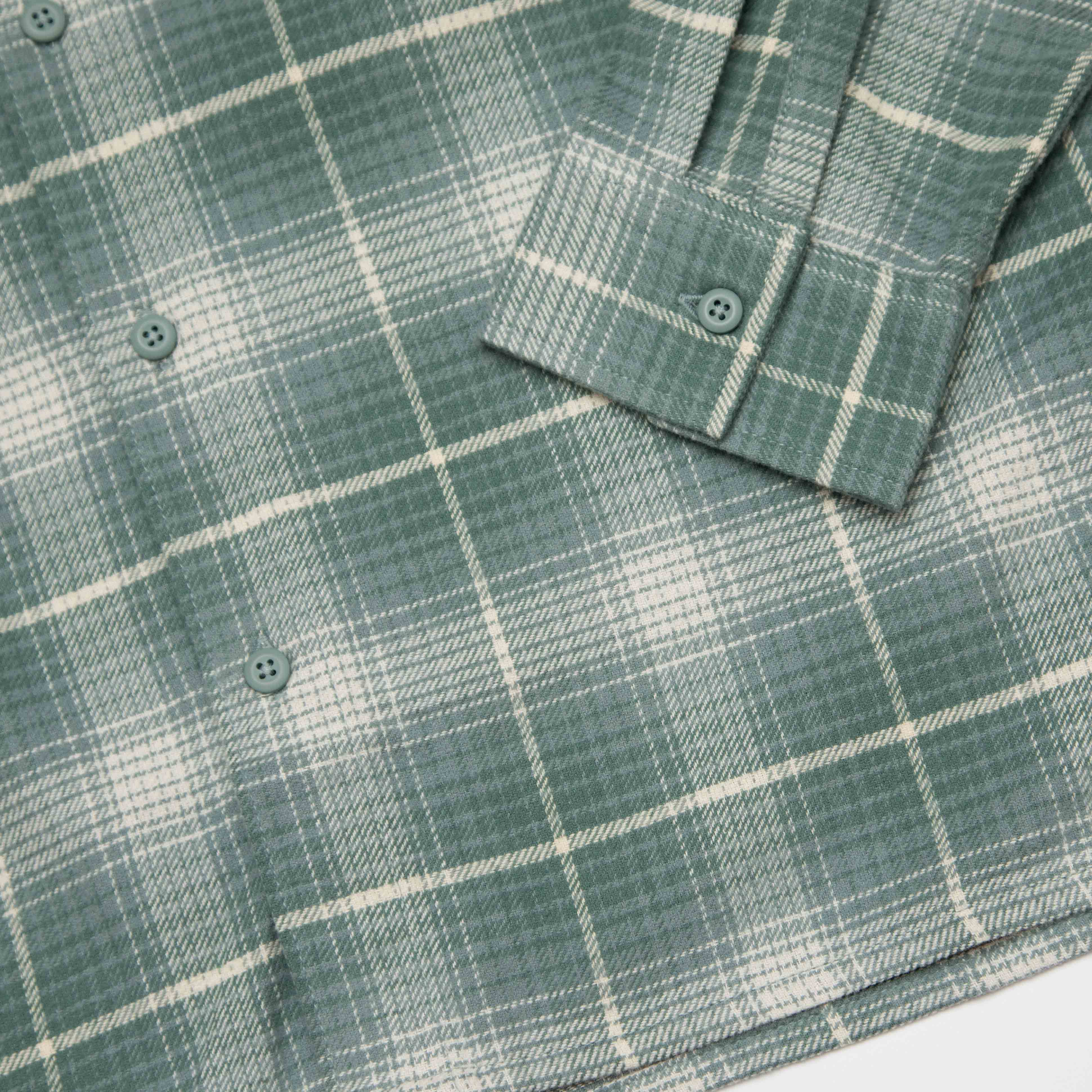 Dickies - Forest Check Flannel Shirt - Stormy Sea - Image 3