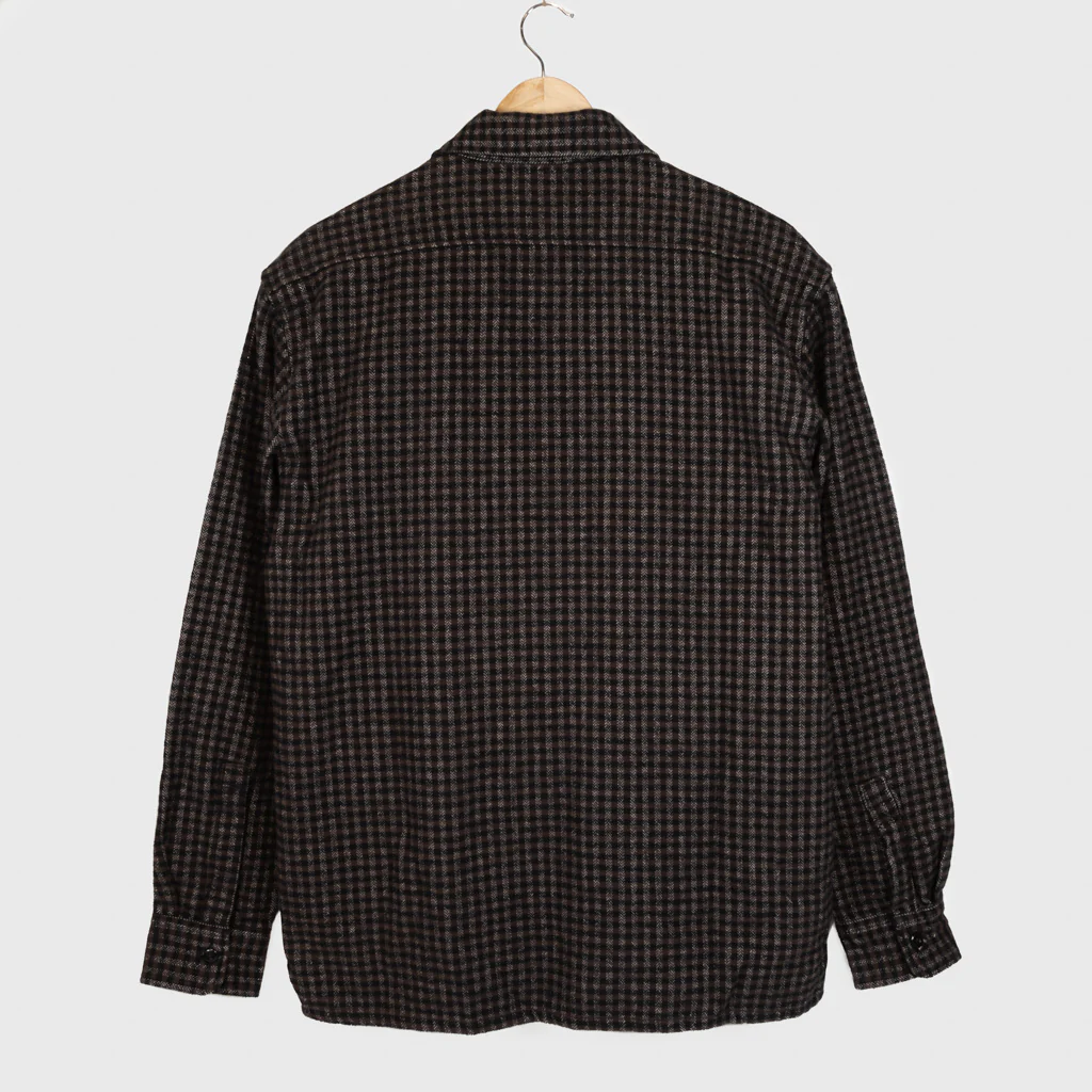 Dickies - Frenchtown Flannel Longsleeve Shirt - Black - Image 2