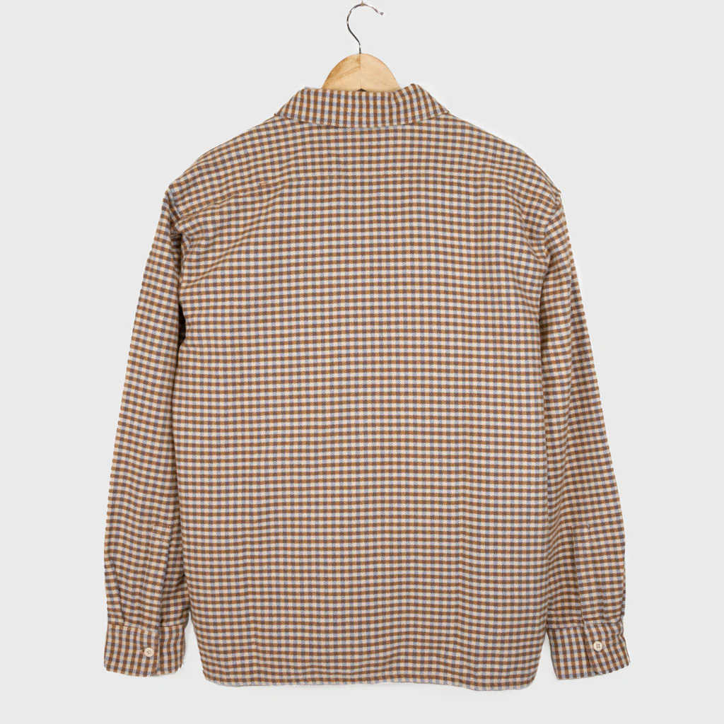 Dickies - Frenchtown Flannel Longsleeve Shirt - Whitecap Grey - Image 2
