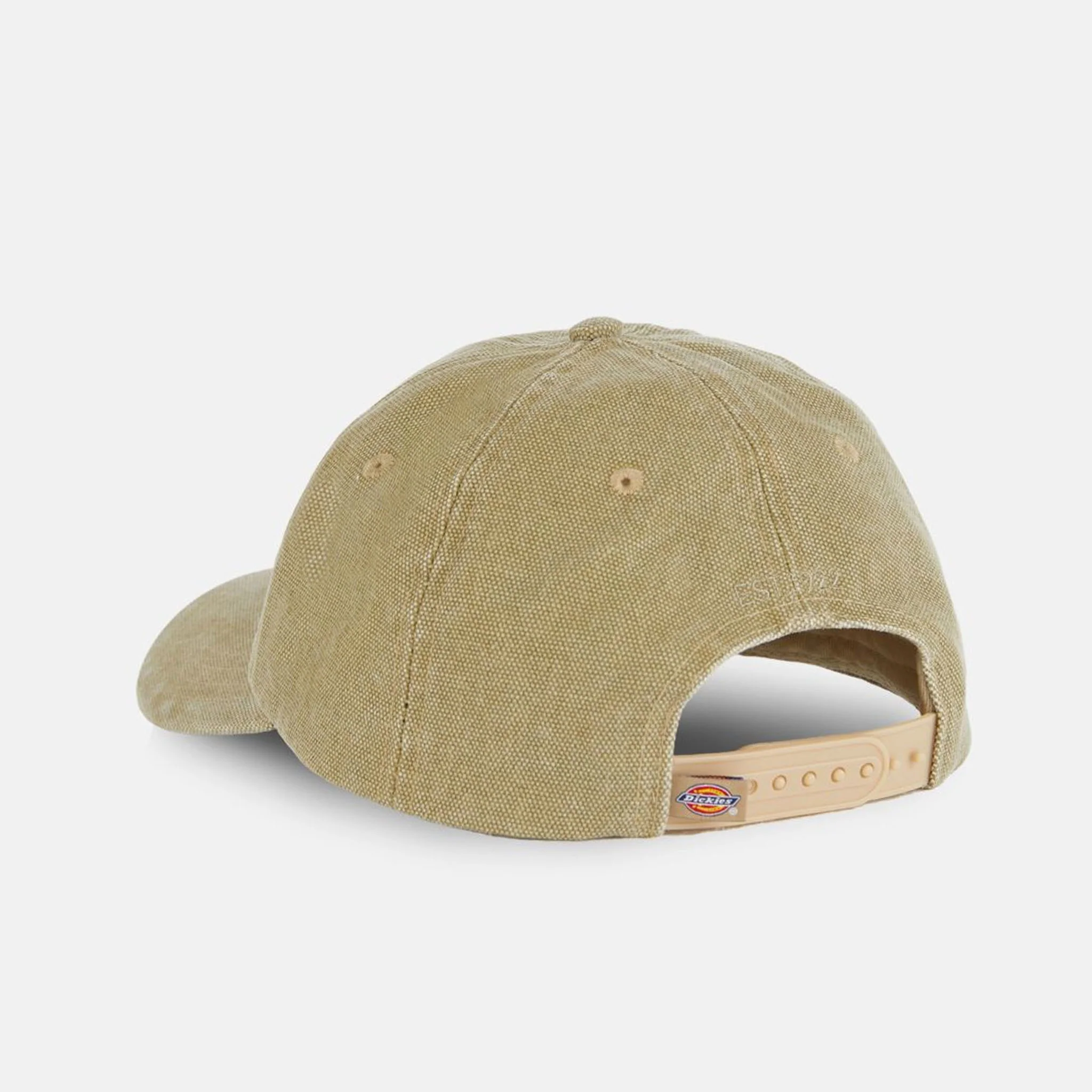 Dickies - Hardwick Duck Canvas Snapback Cap - Stone Washed Desert Sand - Image 2