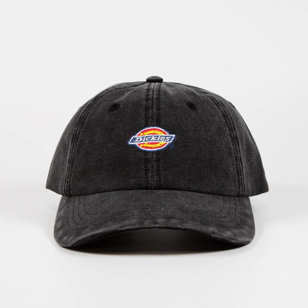 Dickies - Hardwick Snapback Cap - Washed Black - Image 2