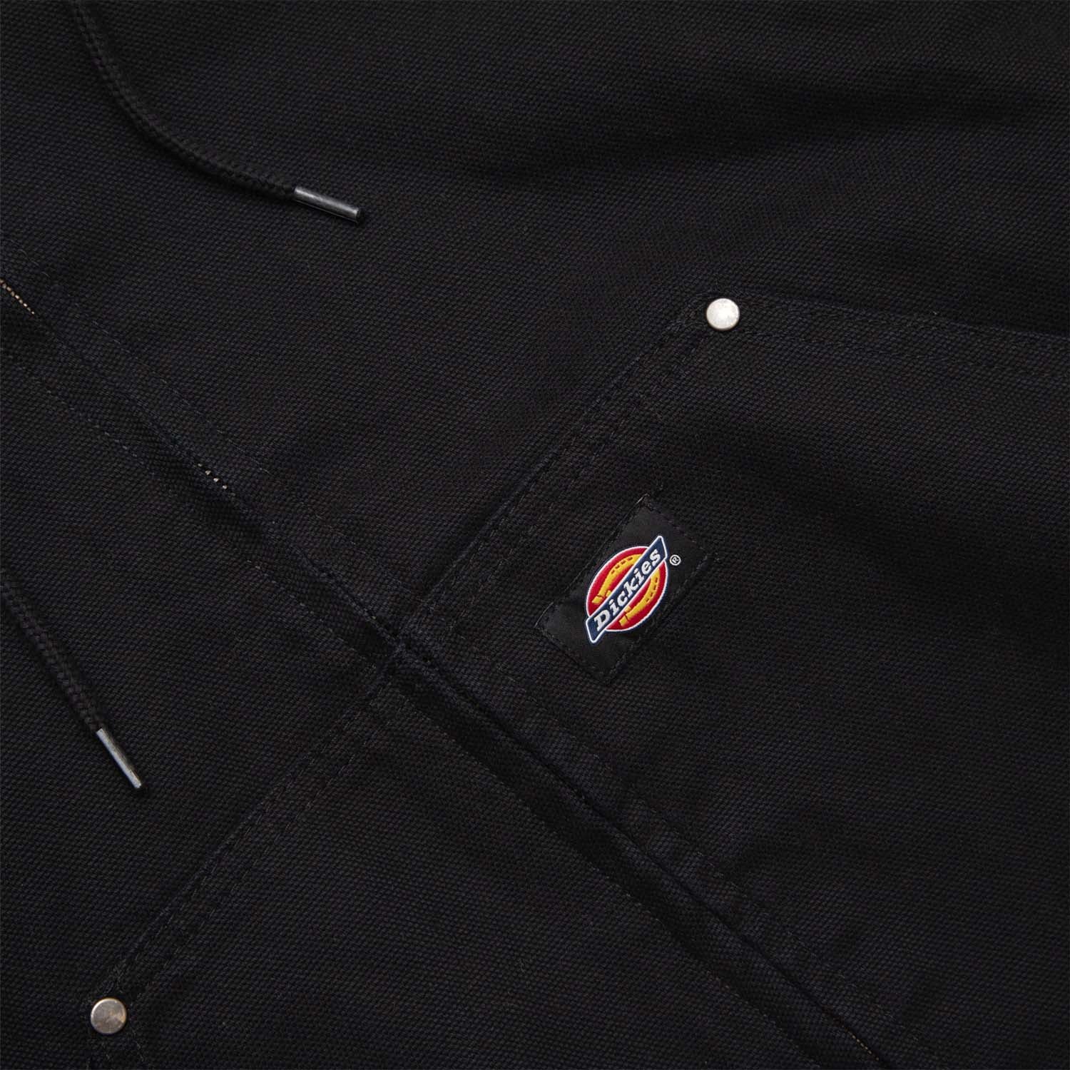 Dickies - Hilham Hooded Canvas Jacket - Black - Image 4