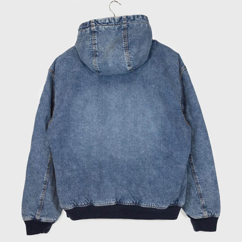 Dickies - Hooded Denim Jacket - Light Blue - Image 2