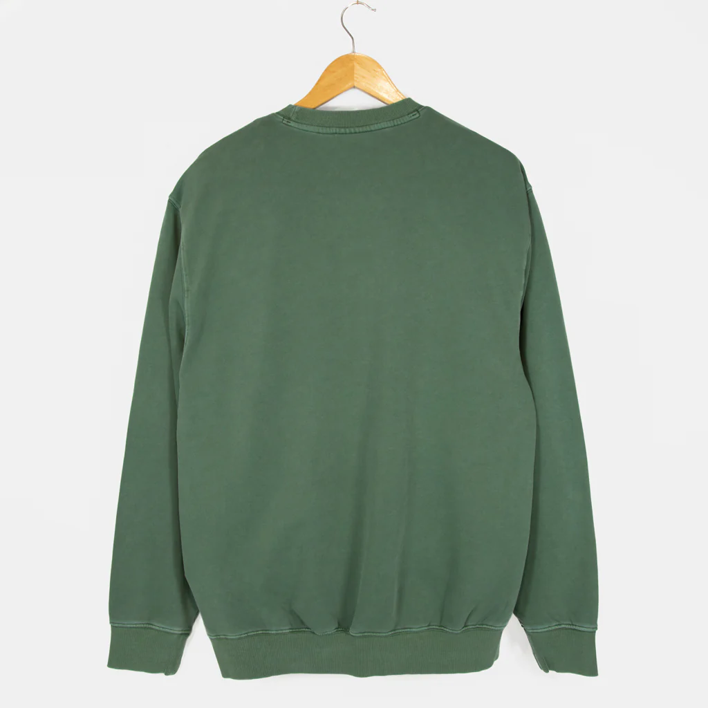 Dickies - Jake Hayes Washed Crewneck Sweatshirt - Pine - Image 3