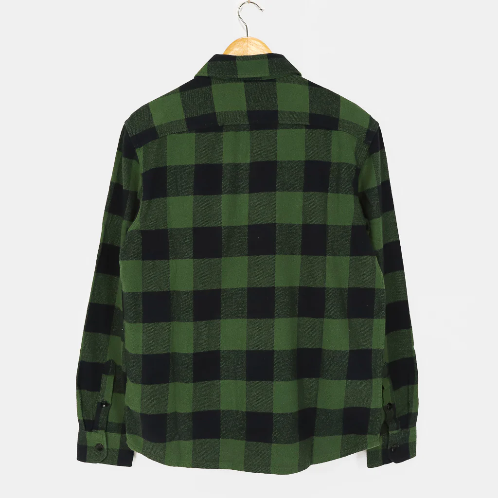 Dickies - New Sacramento Flannel Shirt - Pine Green - Image 3