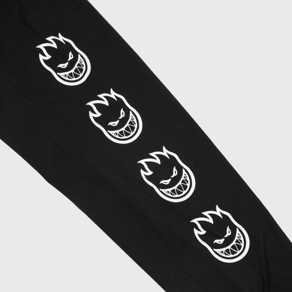 Dickies - Spitfire Flame Head Longsleeve T-Shirt - Black - Image 3