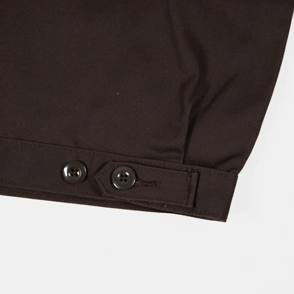 Dickies - Unlined Eisenhower Jacket - Dark Brown - Image 6