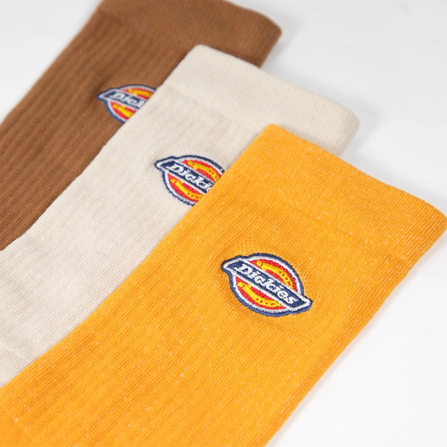 Dickies - Valley Grove (3 Pack) Socks - Stone - Image 2