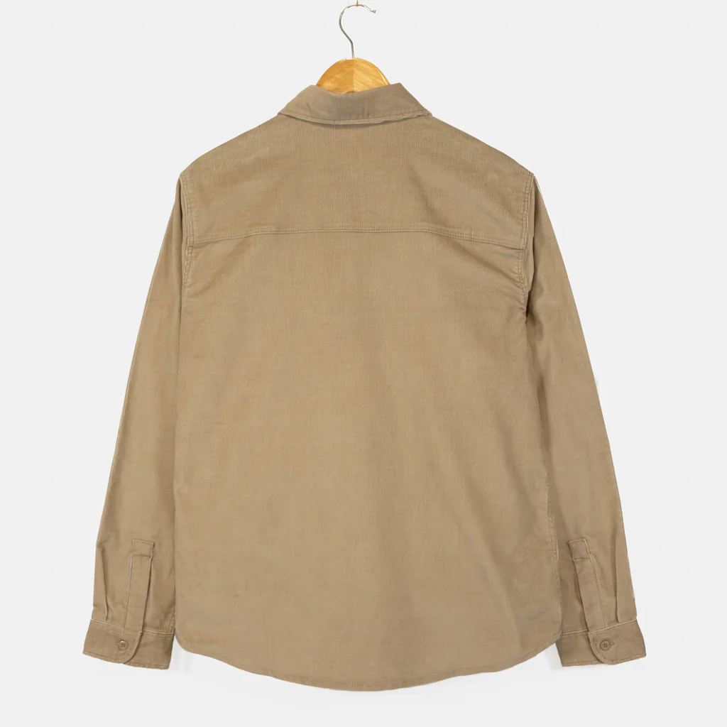 Dickies - Wilsonville Longsleeve Corduroy Shirt - Desert Sand - Image 2