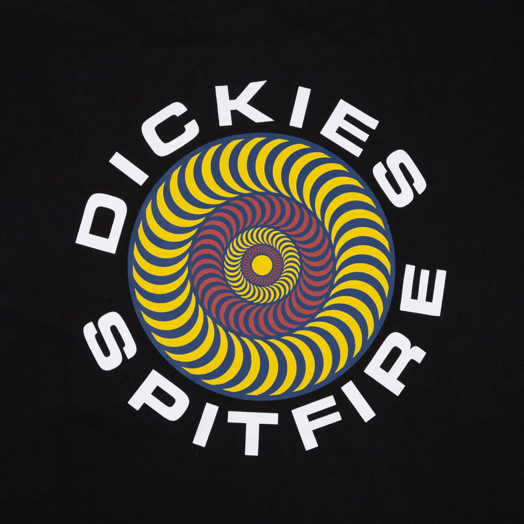 Dickies - Youth Spitfire Classic Swirl T-Shirt - Black - Image 3