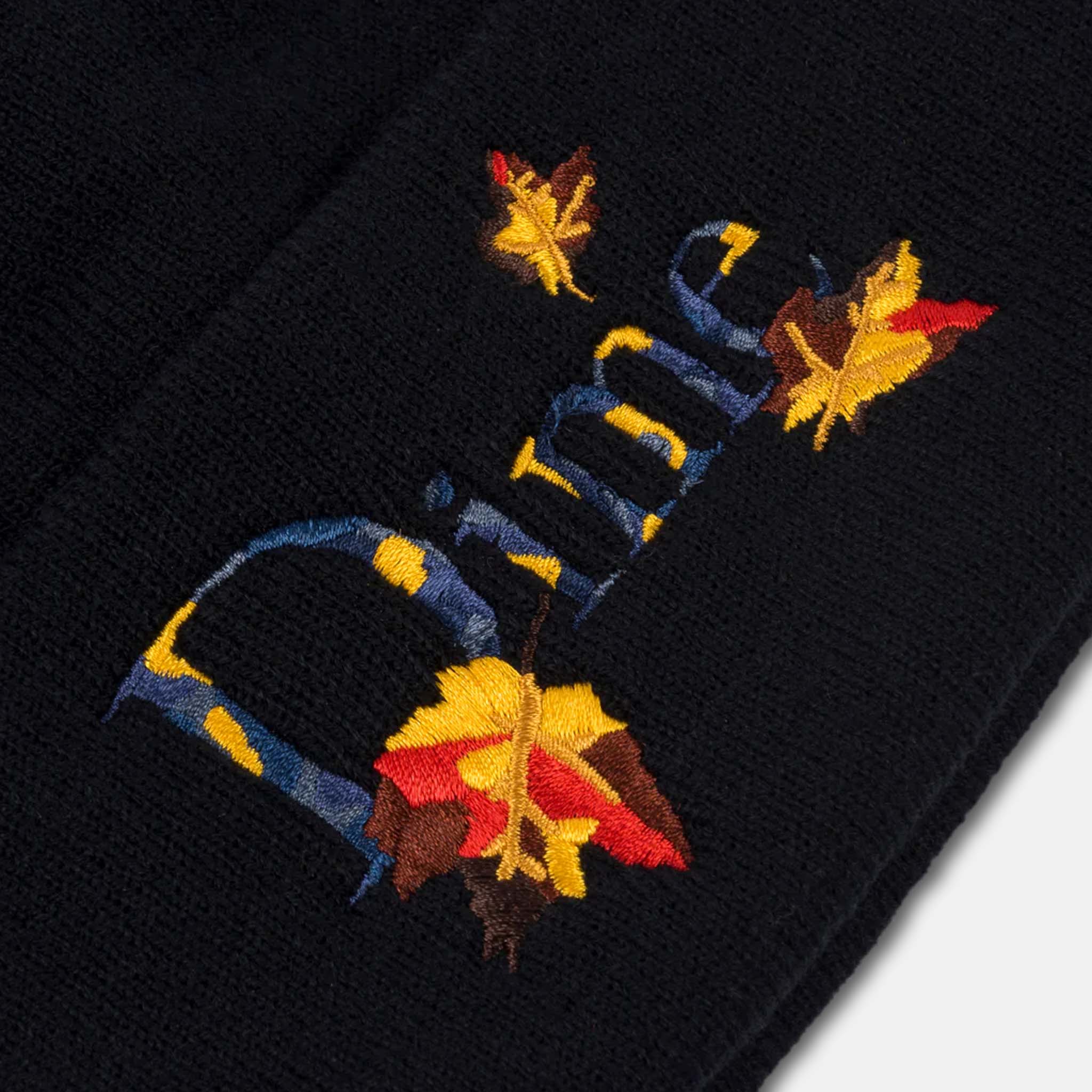 Dime MTL - Classic Leafy Beanie - Black - Image 2