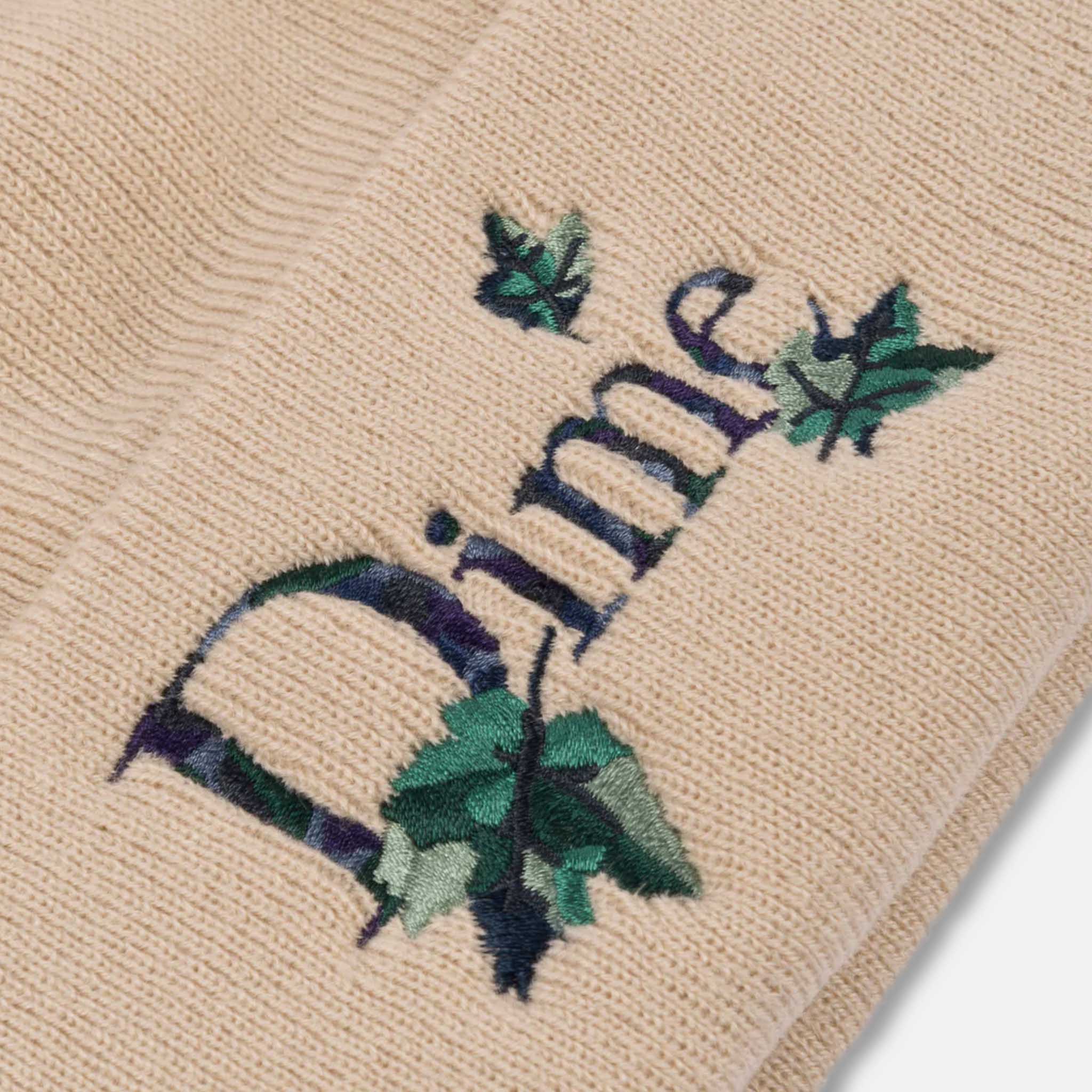 Dime MTL - Classic Leafy Beanie - Light Beige - Image 2