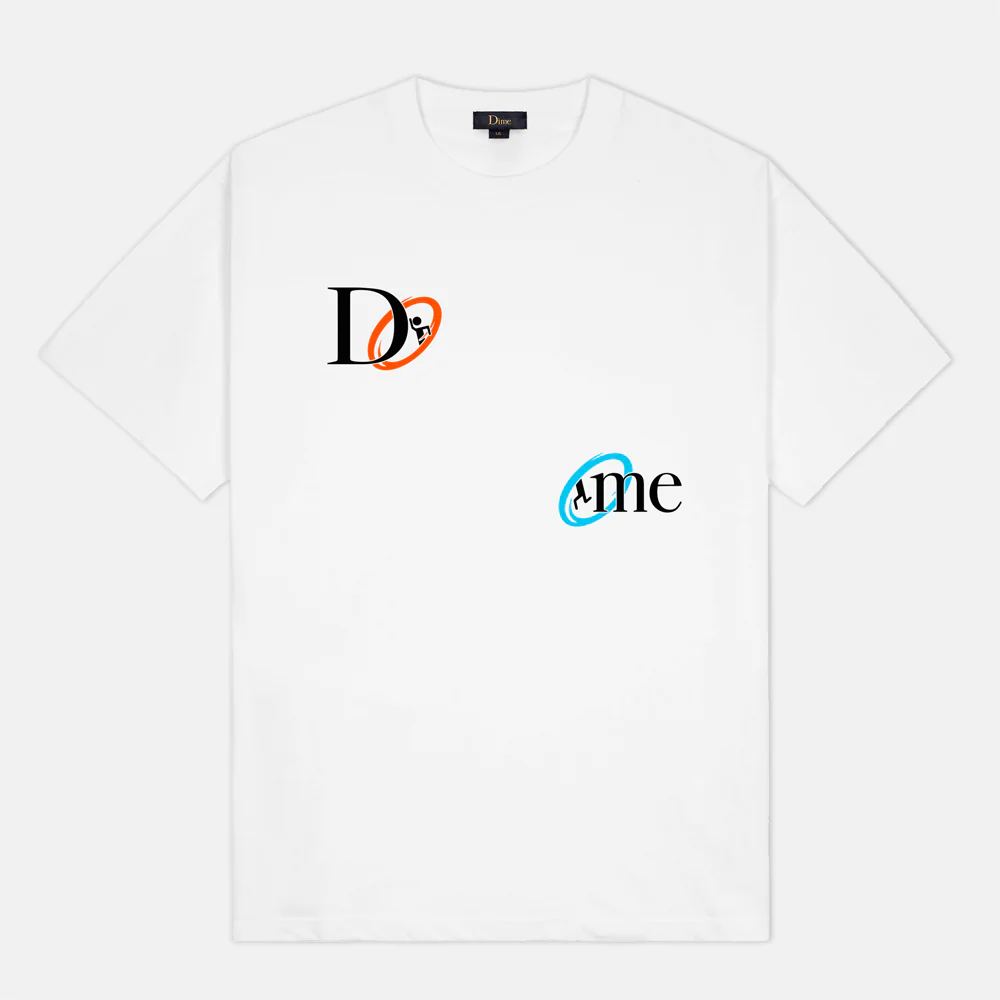 Dime MTL - Classic Portal T-Shirt - White