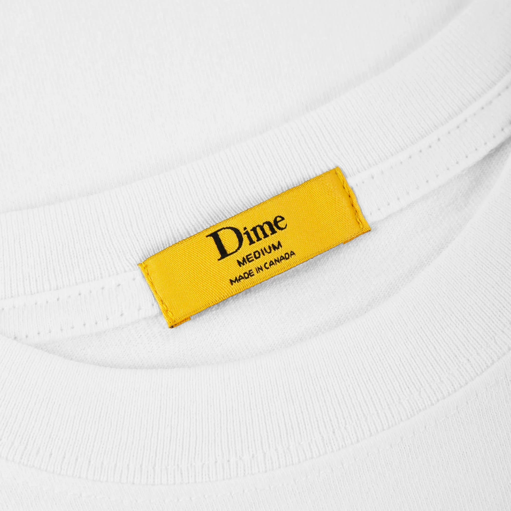 Dime MTL - Classic Ratio T-Shirt - White - Image 2
