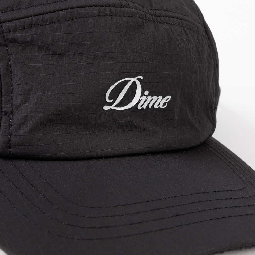 Dime MTL - Cursive Earflap Cap - Black - Image 2