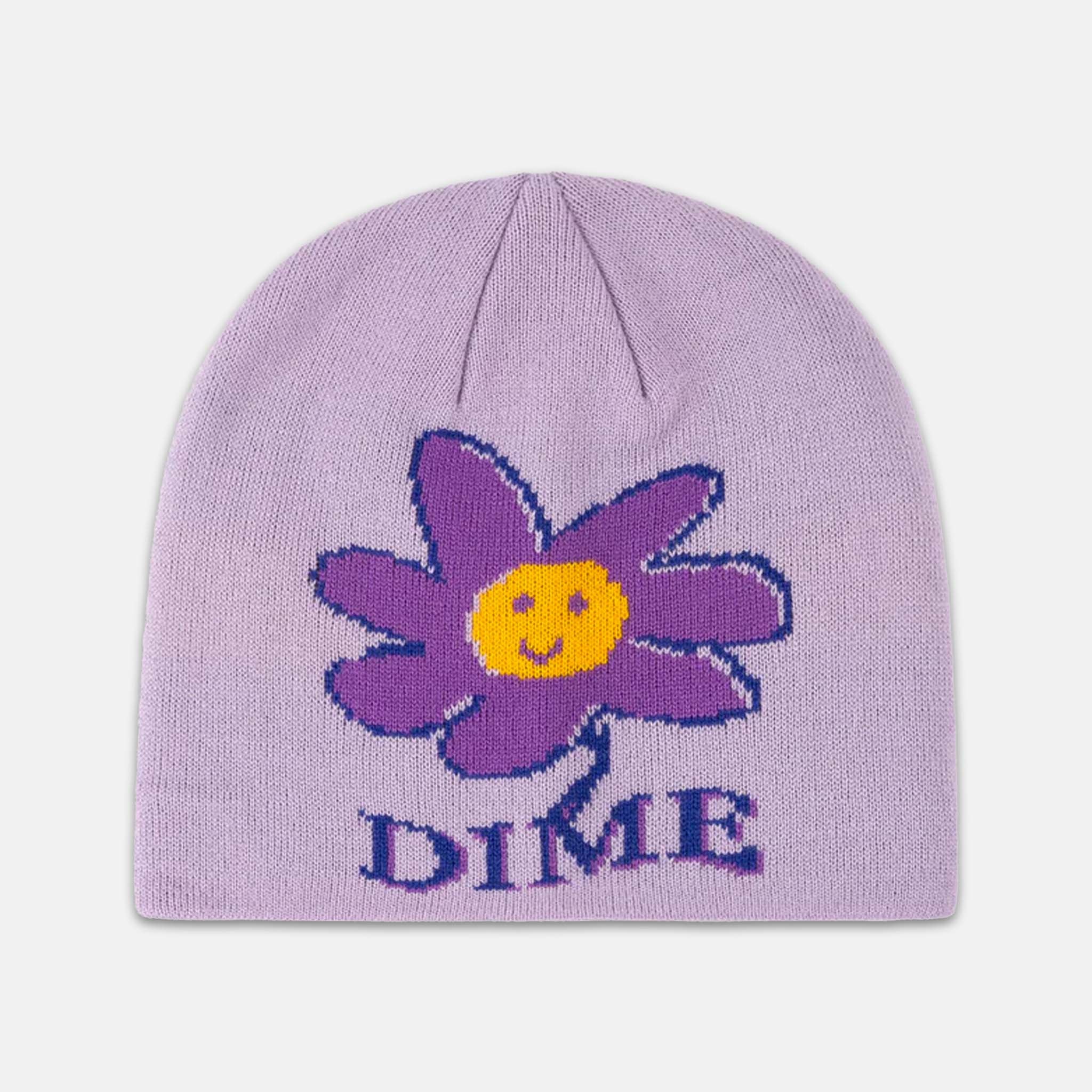 Dime MTL - Cute Flower Beanie - Lavender