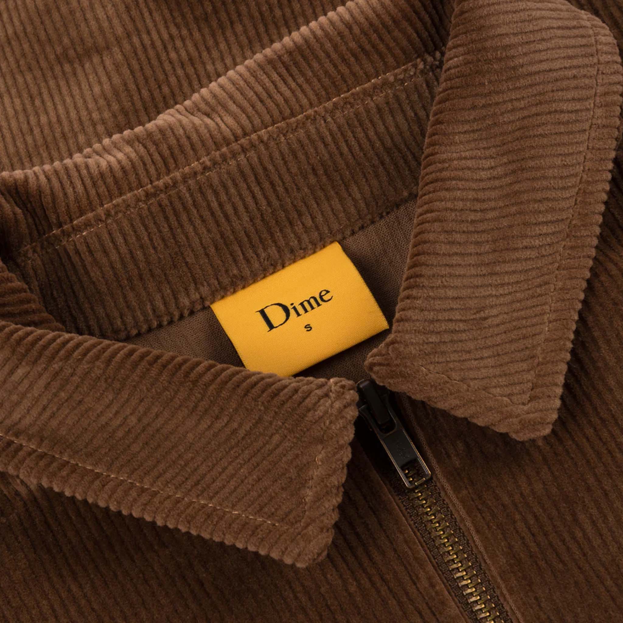 Dime MTL - Friends Corduroy Pullover Jacket - Light Brown - Image 3