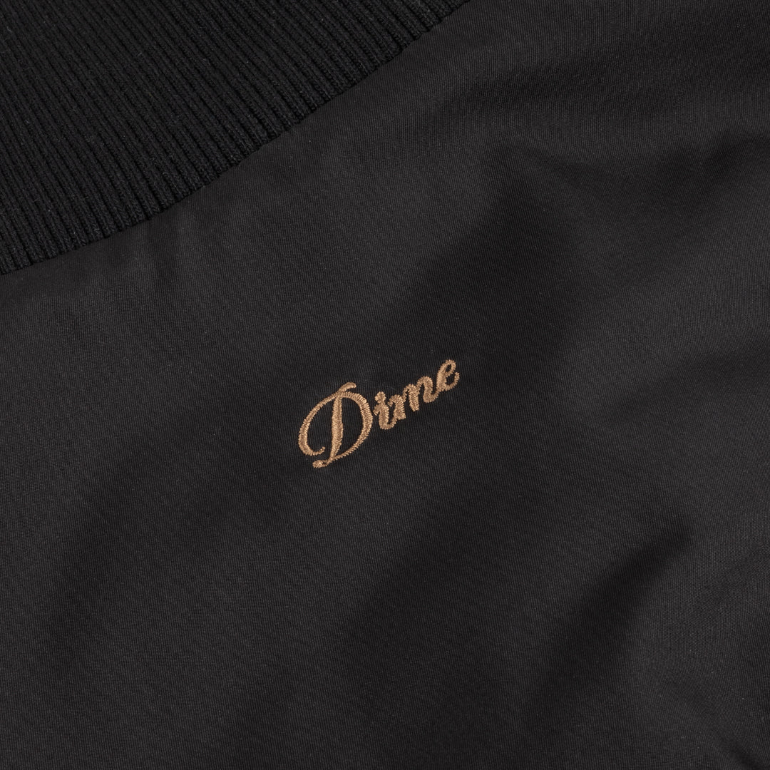 Dime MTL - Insulated Bomber Jacket - Black - Image 5