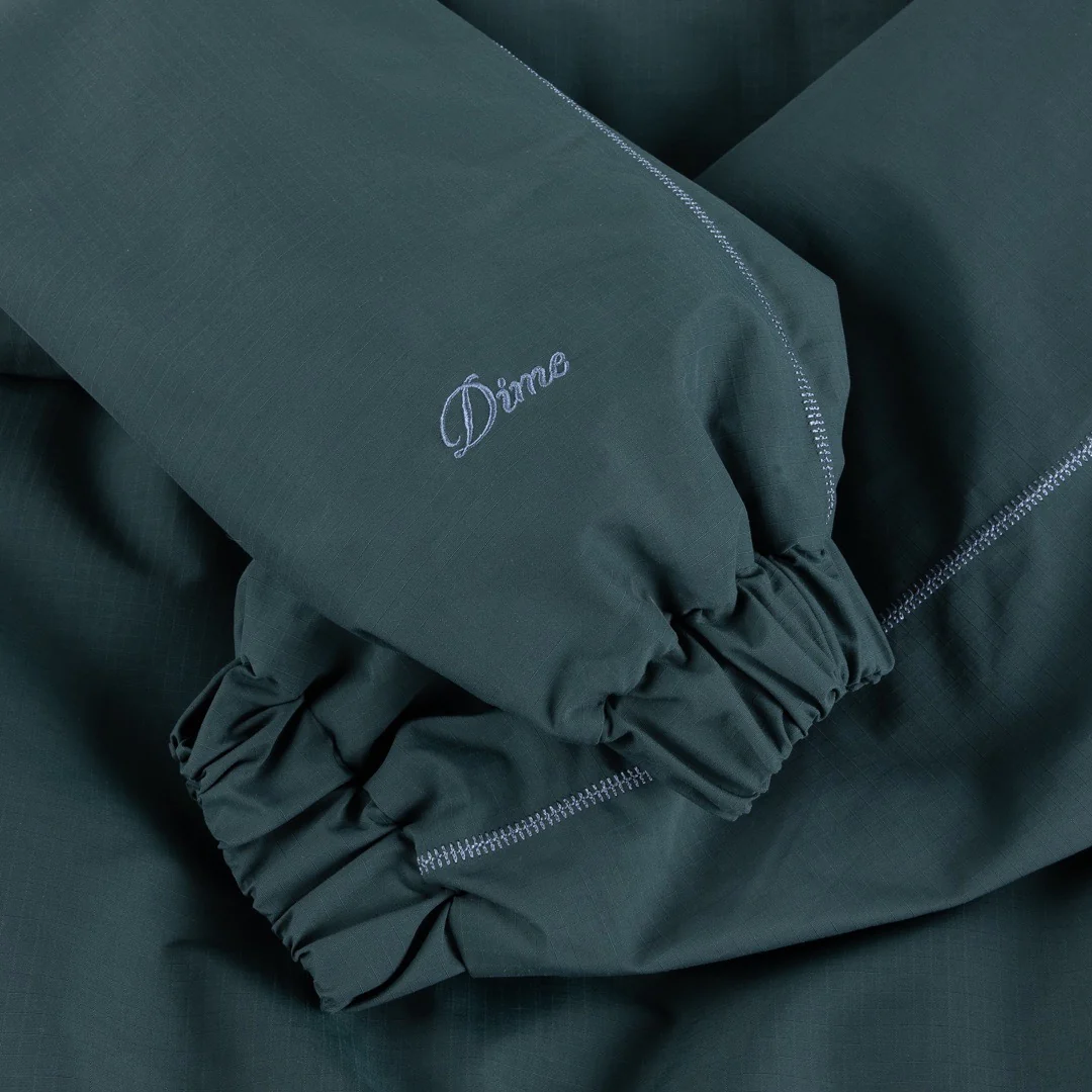 Dime MTL - Quilted Ripstop Jacket - Emerald - Image 2