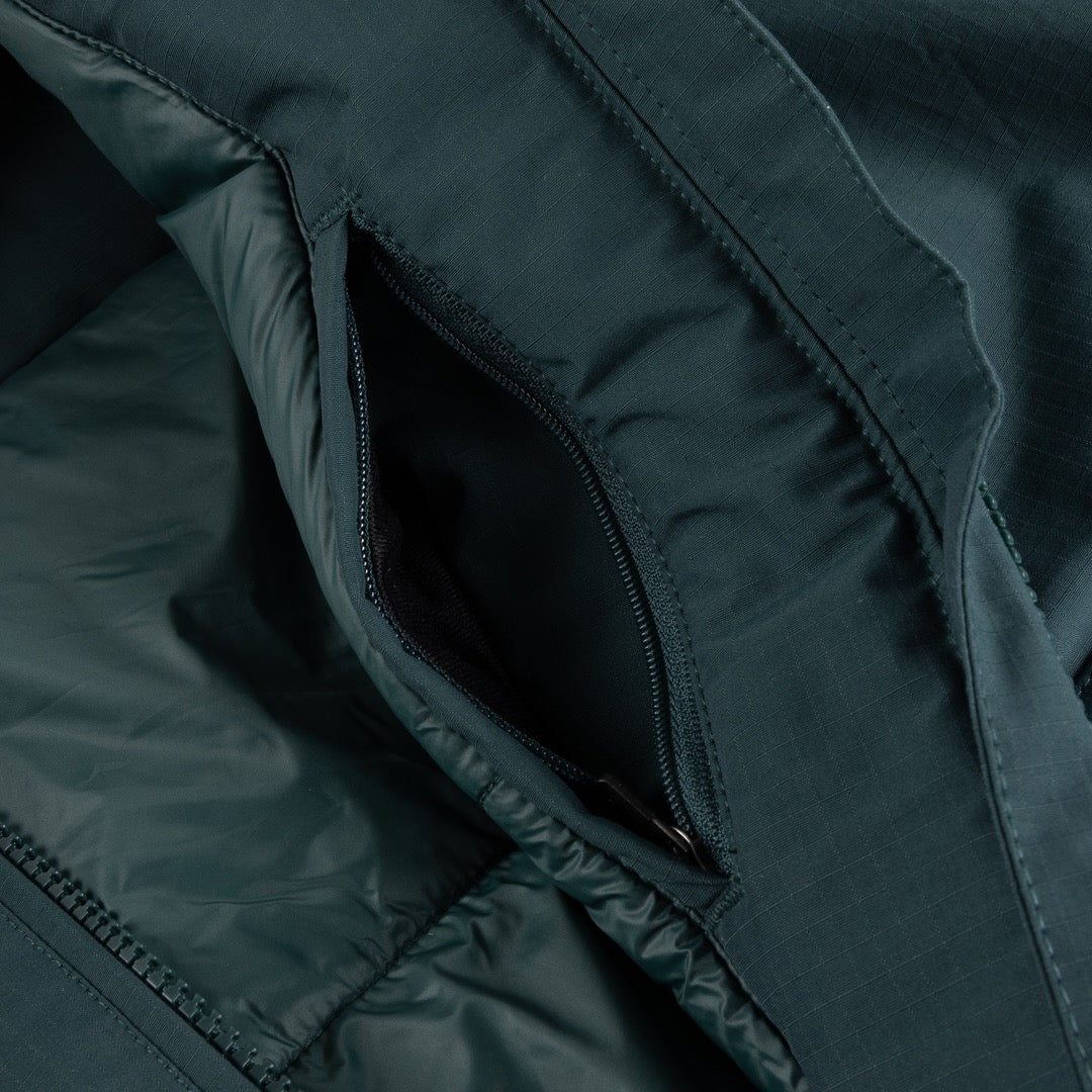 Dime MTL - Quilted Ripstop Jacket - Emerald - Image 3