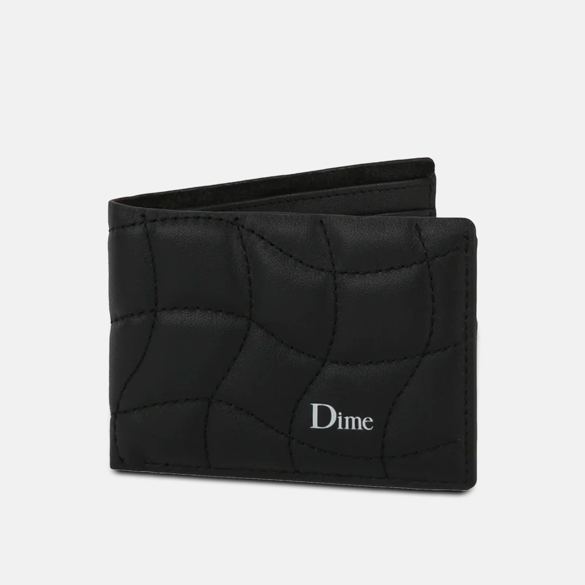 Dime MTL - Quilted Wallet - Black
