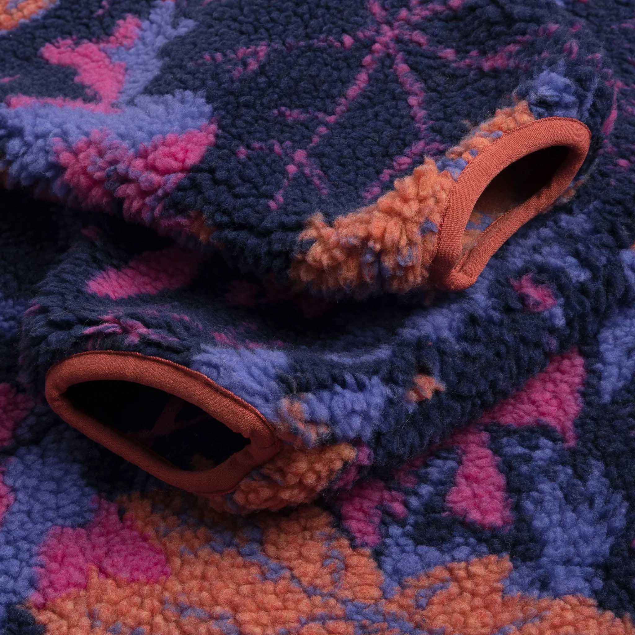 Dime MTL - Sherpa Canadian Zip Fleece - Coral - Image 4