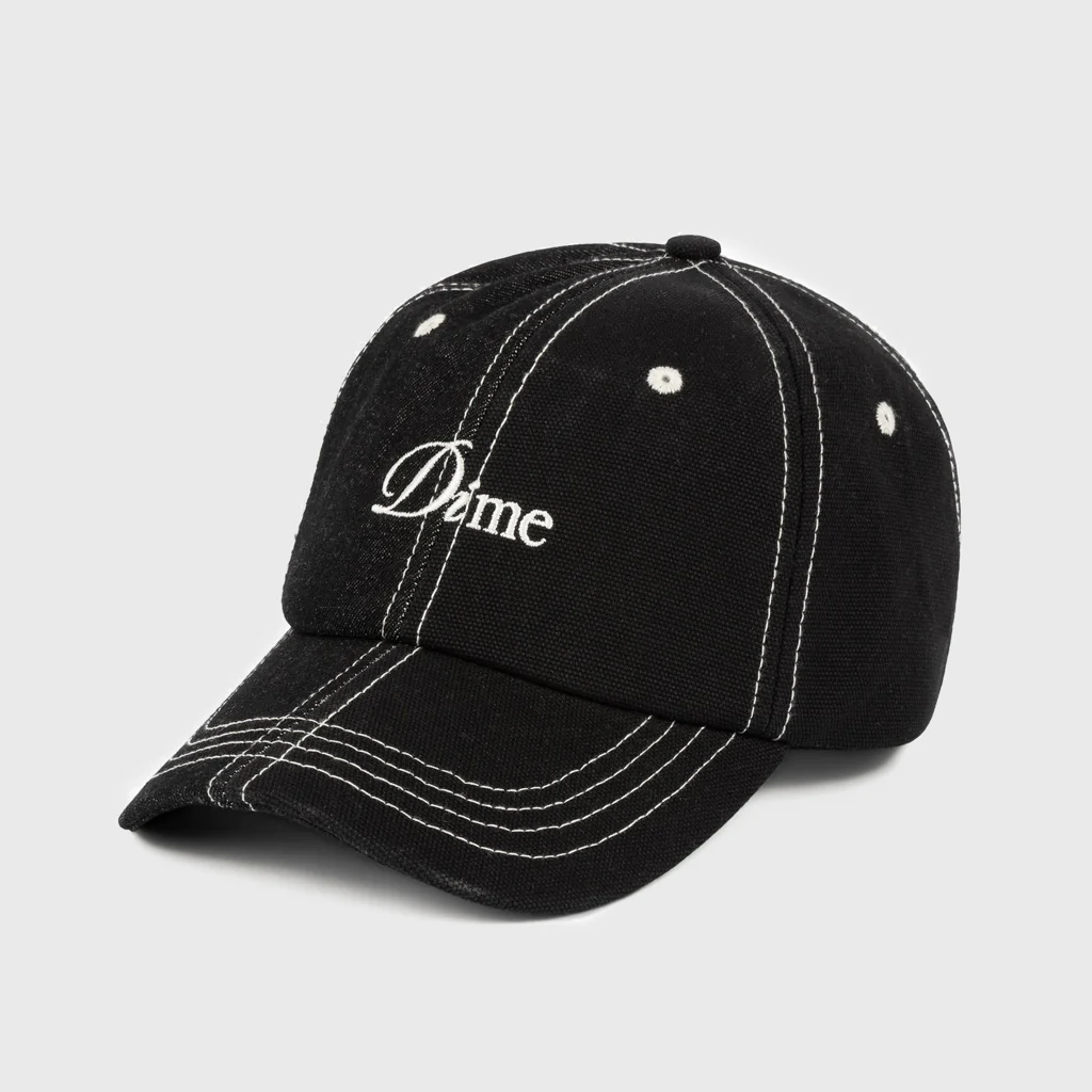 Dime MTL - Split Low Pro Cap - Black