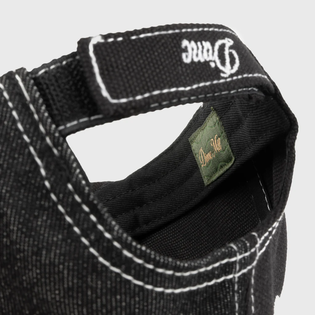 Dime MTL - Split Low Pro Cap - Black - Image 3