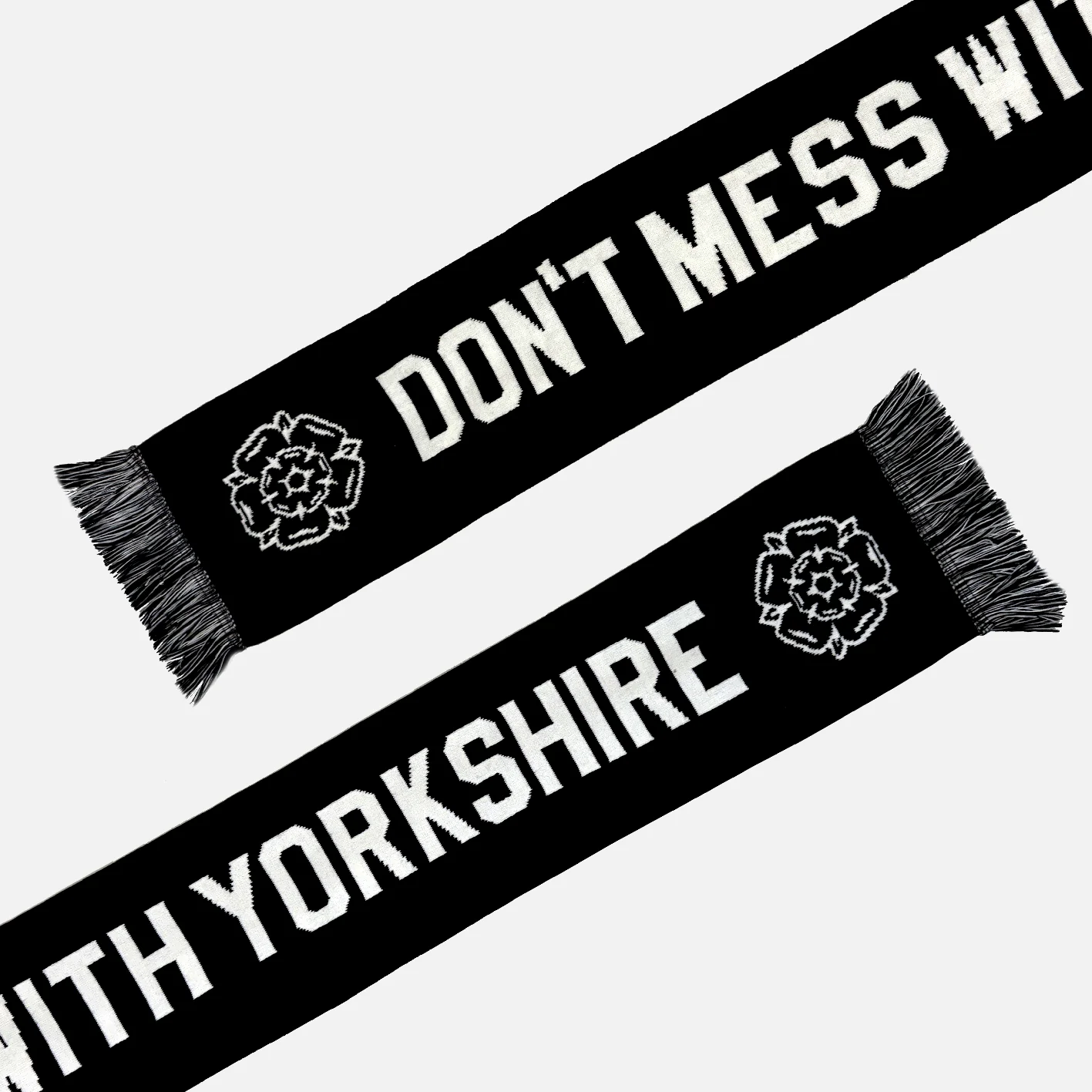 Don't Mess With Yorkshire - Classic Rose Scarf - Image 3