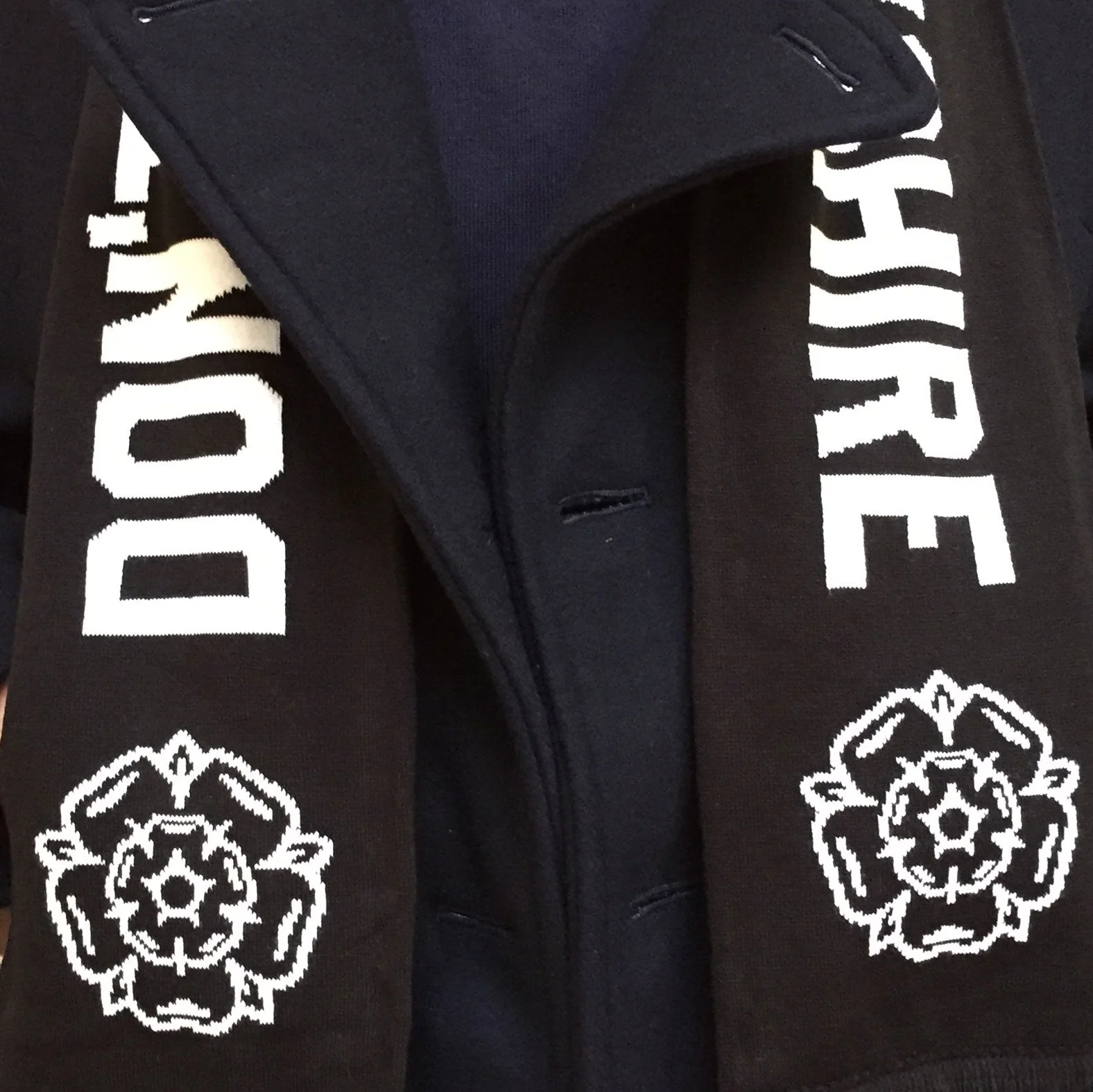 Don't Mess With Yorkshire - Classic Rose Scarf - Image 4