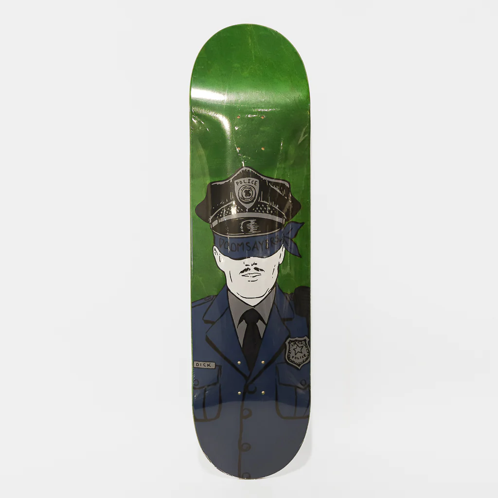 Doom Sayers - 8.25" Corp Cop Skateboard Deck - Green