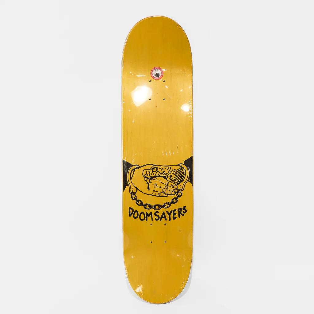 Doom Sayers - 8.25" Corp Cop Skateboard Deck - Green - Image 2