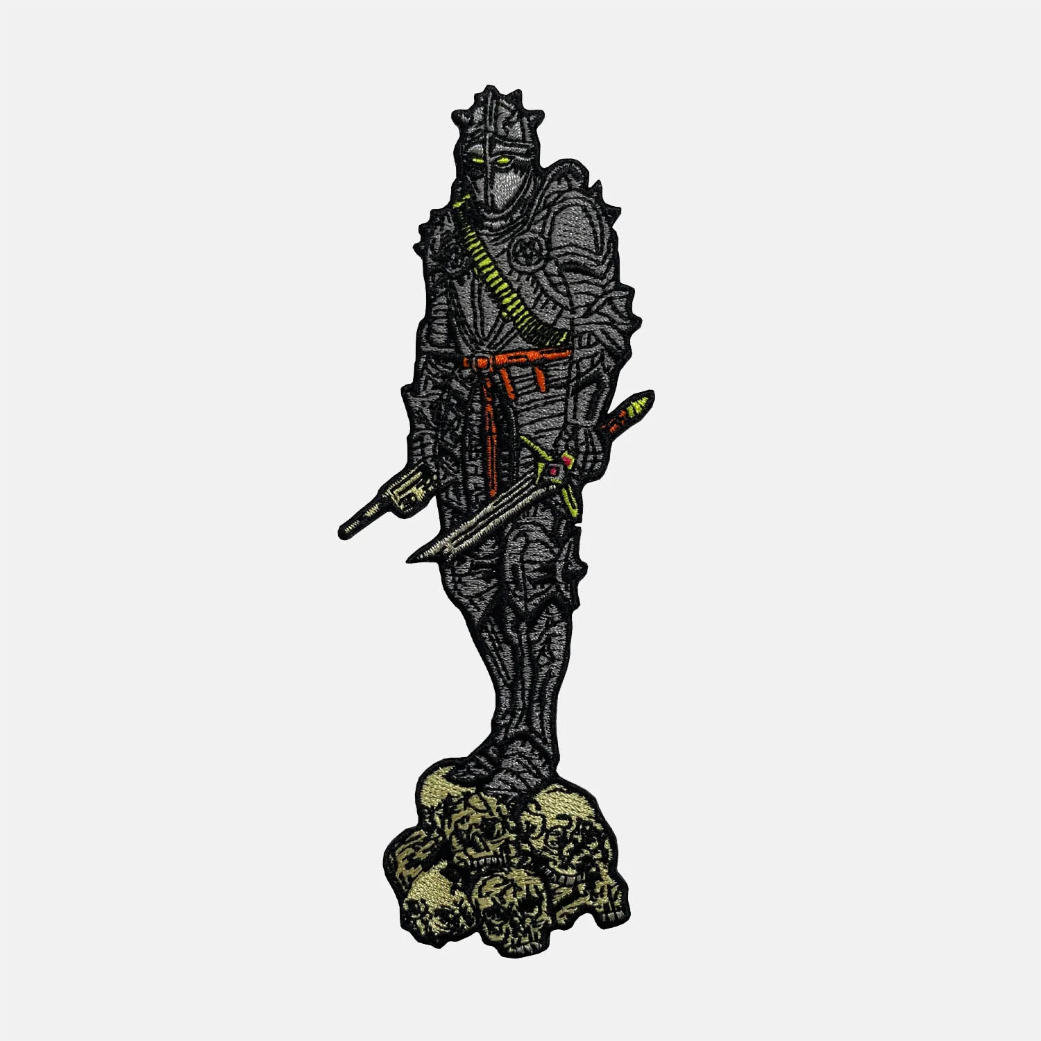 Dungeon - Cold Steel Embroidered Patch