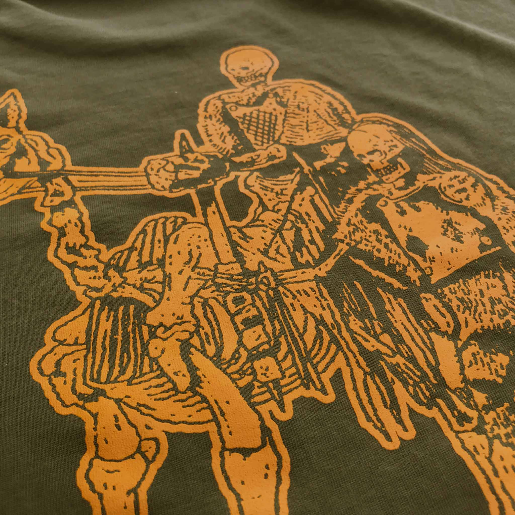 Dungeon - Endless Quest T-Shirt - Olive Green - Image 3