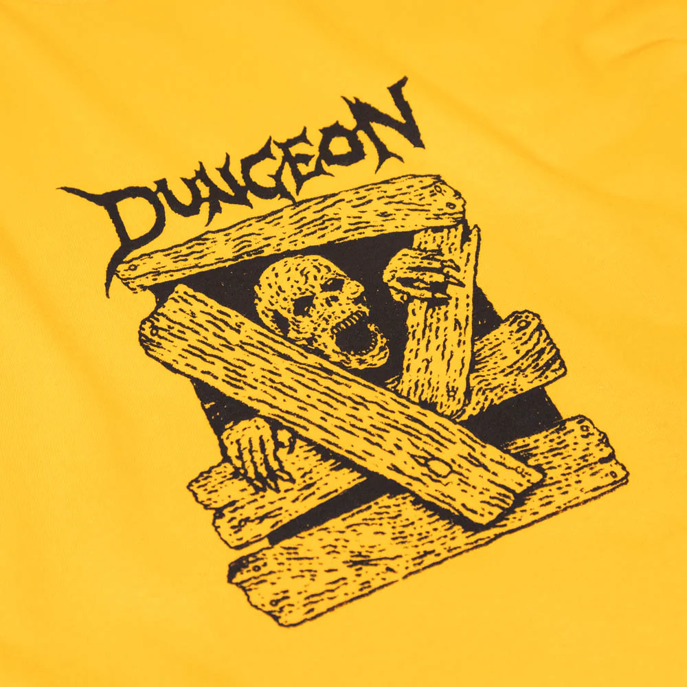 Dungeon - Escape Longsleeve T-Shirt - Golden Yellow - Image 3